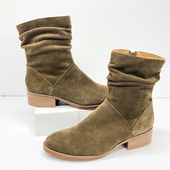 LUCCA Lane Donny Darling brown suede ankle bootie - Picture 10 of 10